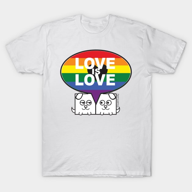 Love is Love T-Shirt by gallerynadine